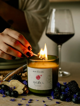 Pourquoi des bougies inspirées du vin ?