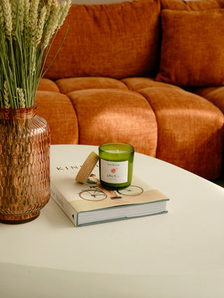 bougie pinot sur table